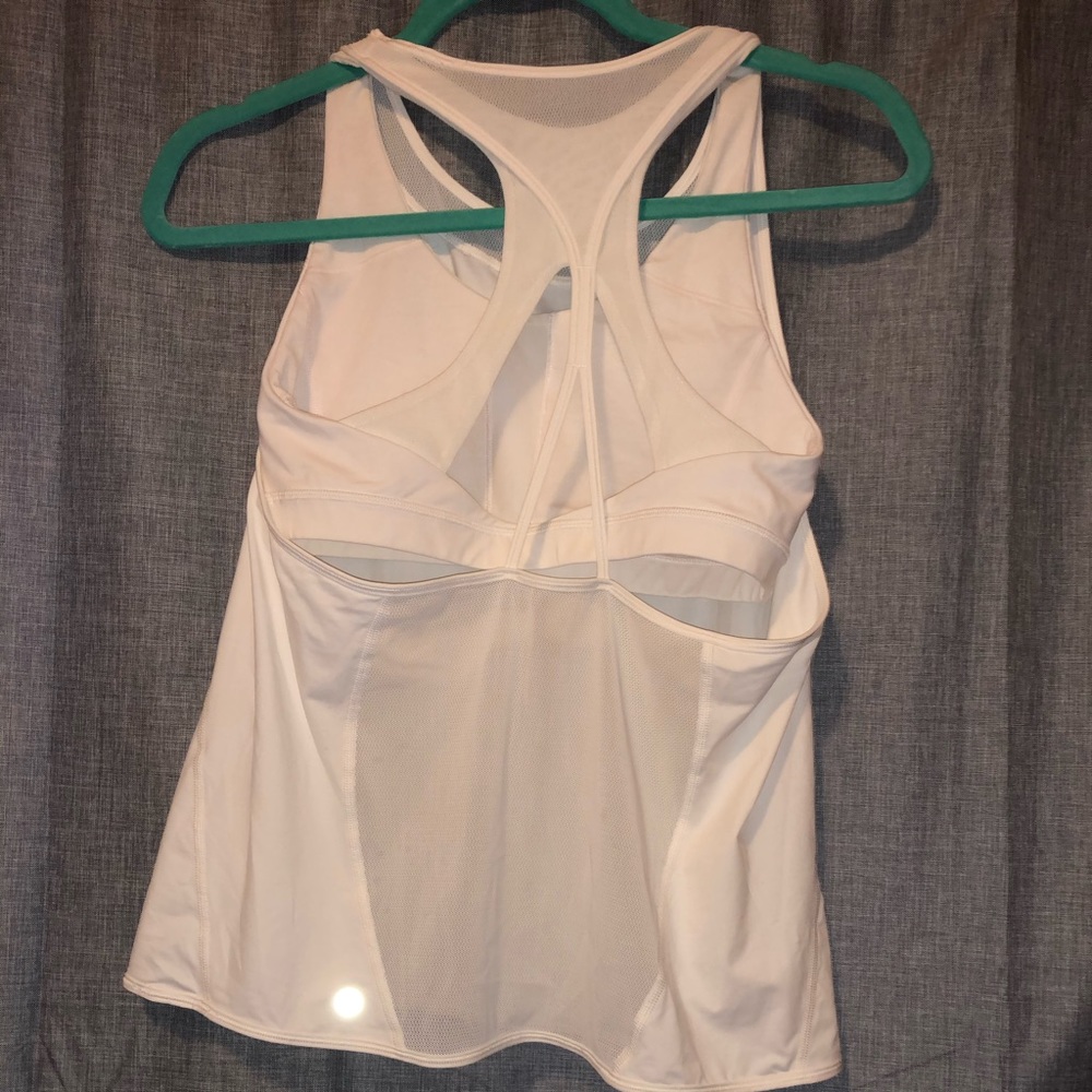 Lululemon white tank top